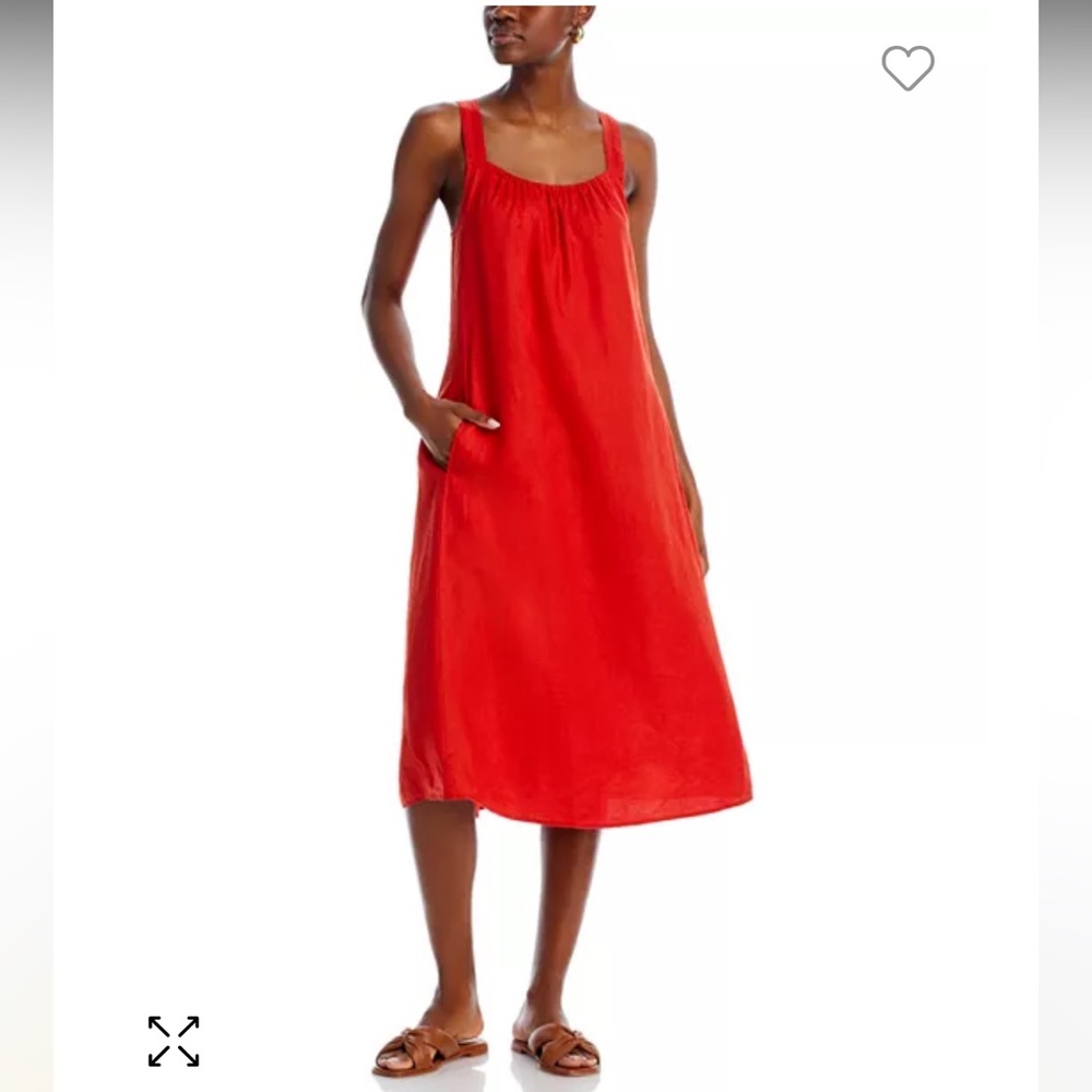 NWT Eileen Fisher
Linen Sleeveless Cami Dress